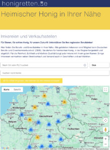 Screenshot Honigretten.de