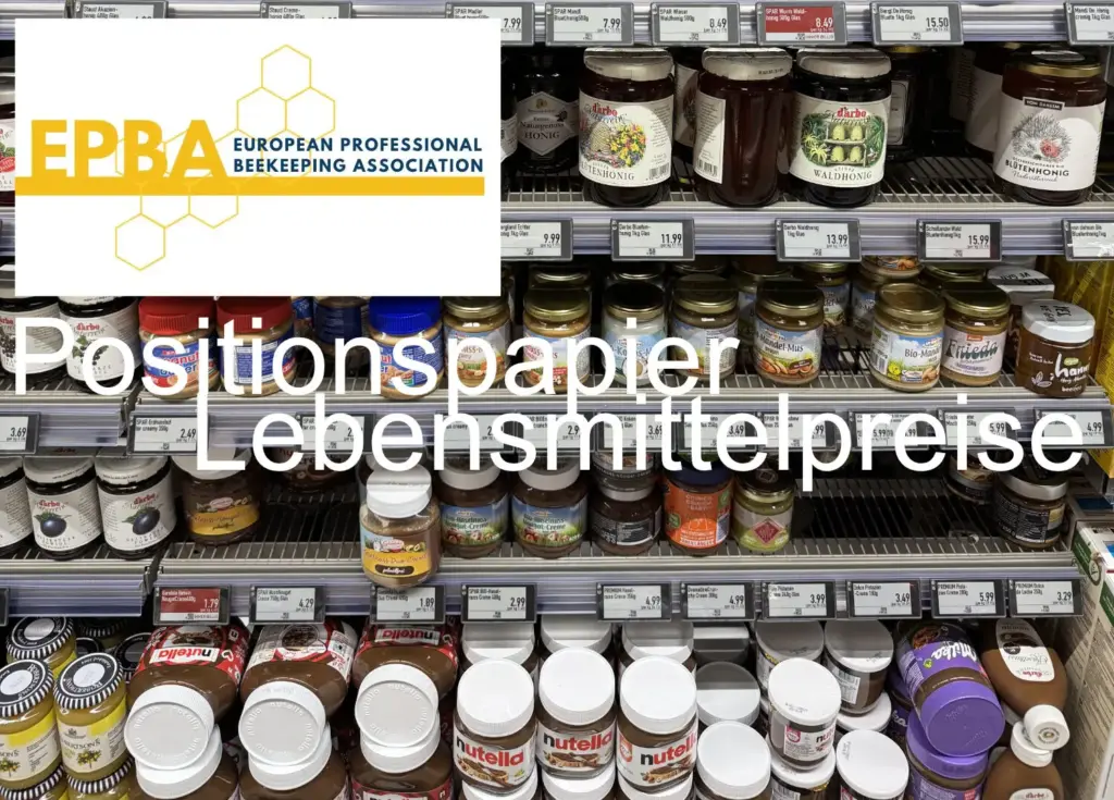 Bezahlbarkeit von Lebensmitteln – Faktoren aus Sicht der europäischen Berufsimker