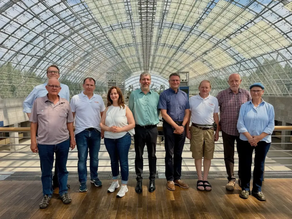 Apimondia 2029: DBIB, D.I.B. und CCL besichtigen die Messehallen in Leipzig