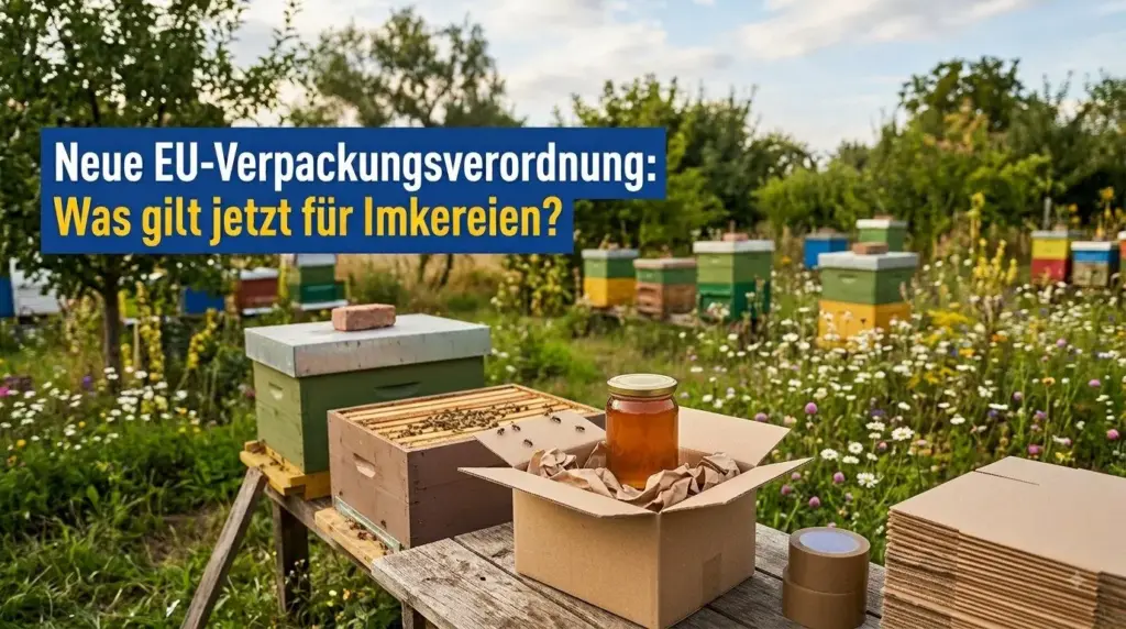 Neue EU-Verpackungsverordnung: Was gilt jetzt für Imkereien?